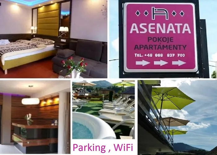 Willa Asenata Pokoje & Apartamenty, Basen Letni, Bezplatny Parking, Centrum 우스트론